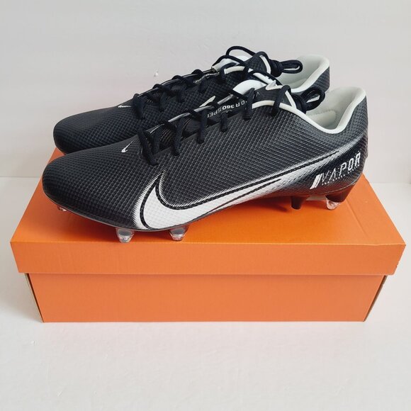 Nike Vapor Edge Speed 360 Football Cleats DO1145-001 Size 14.5 Wide Black
